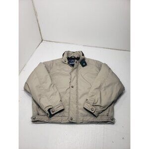 Vintage Members Only Bomber Jacket Gray Full Zip Snap Classic Men's Size L